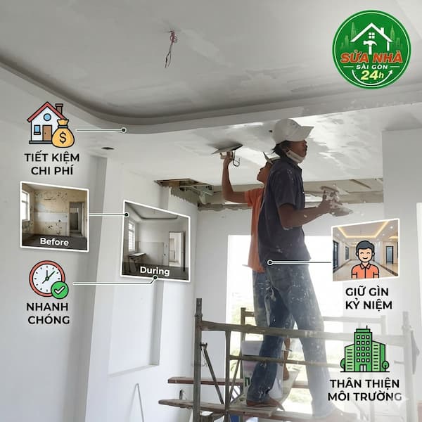 Vì sao nhiều người chọn cải tạo thay vì xây mới