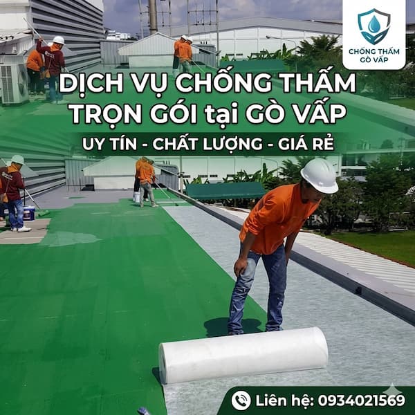 Dịch vụ chống thấm tại gò vấp tphcm