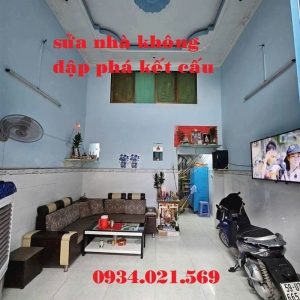 Sửa Nhà Tại TPHCM Không Đập Phá kết cấu – Giải Pháp Tiết Kiệm, Nhanh Chóng & An Toàn