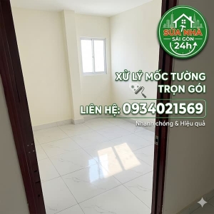 Cách Xử Lý Tường Bị Ẩm Mốc Triệt Để 100%, Bảo Hành Dài Hạn